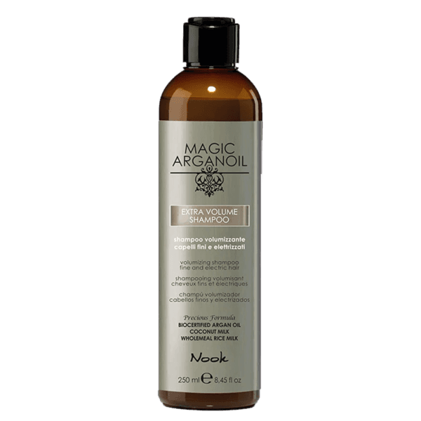 NOOK MAGIC ARGANOIL EXTRA VOLUME ŠAMPŪNAS SUTEIKIANTIS APIMTIES